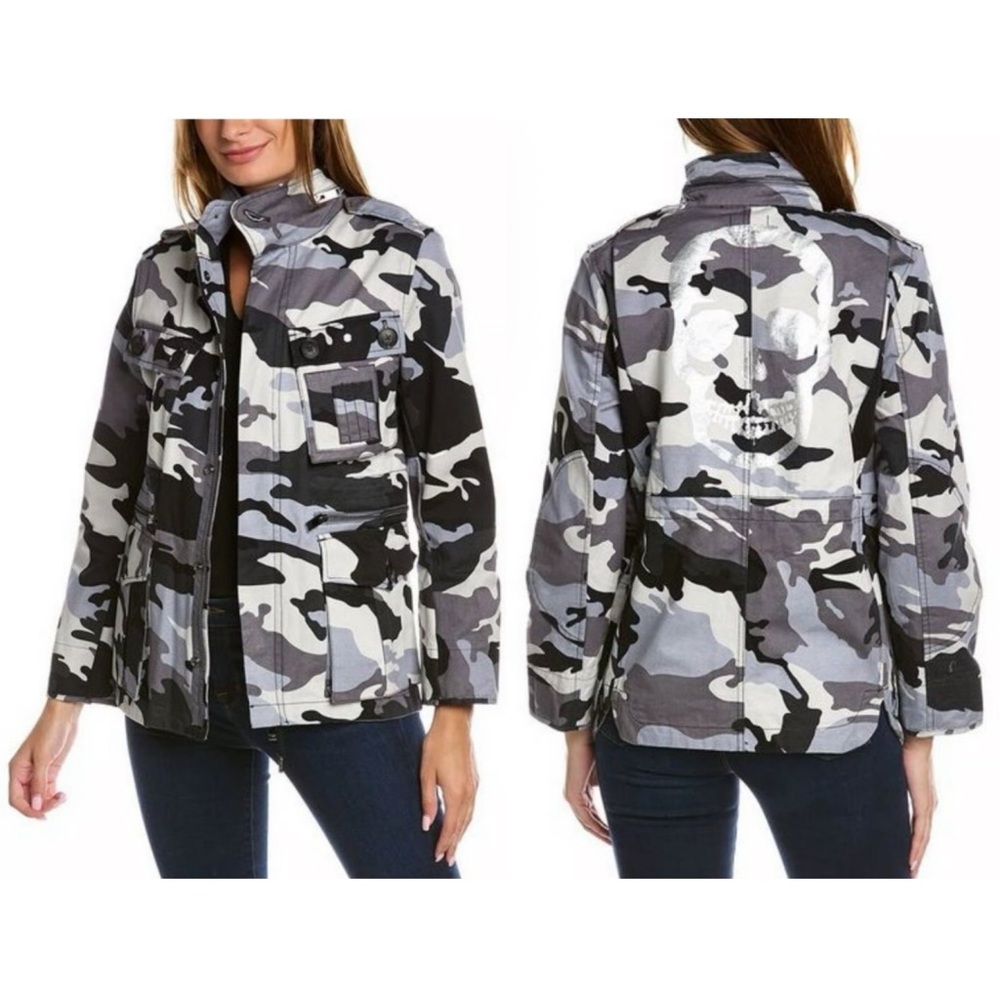 Zadig & Voltaire Kola Camo Noir Jacket